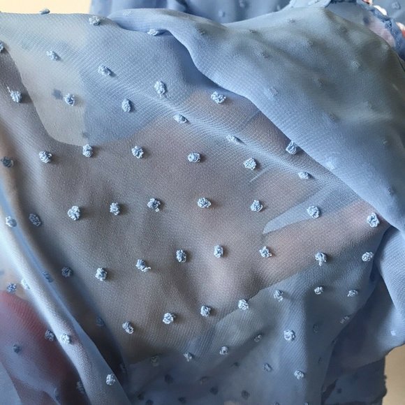 Girls Blue Sleeveless Sundress Beach Coverup size8 - Picture 7 of 7